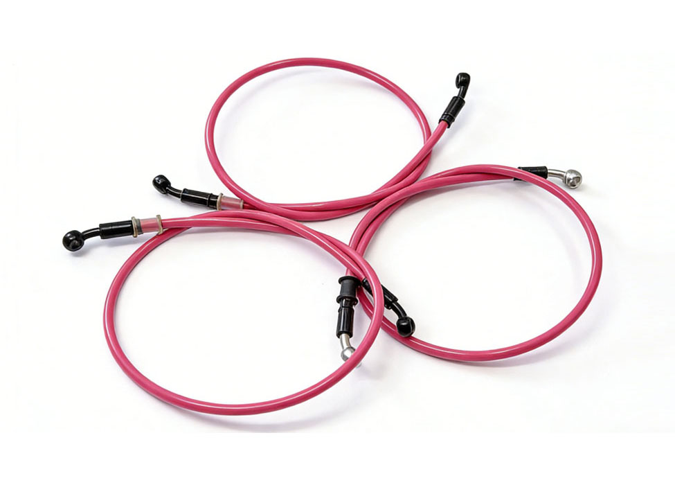Teflon brake hose assembly