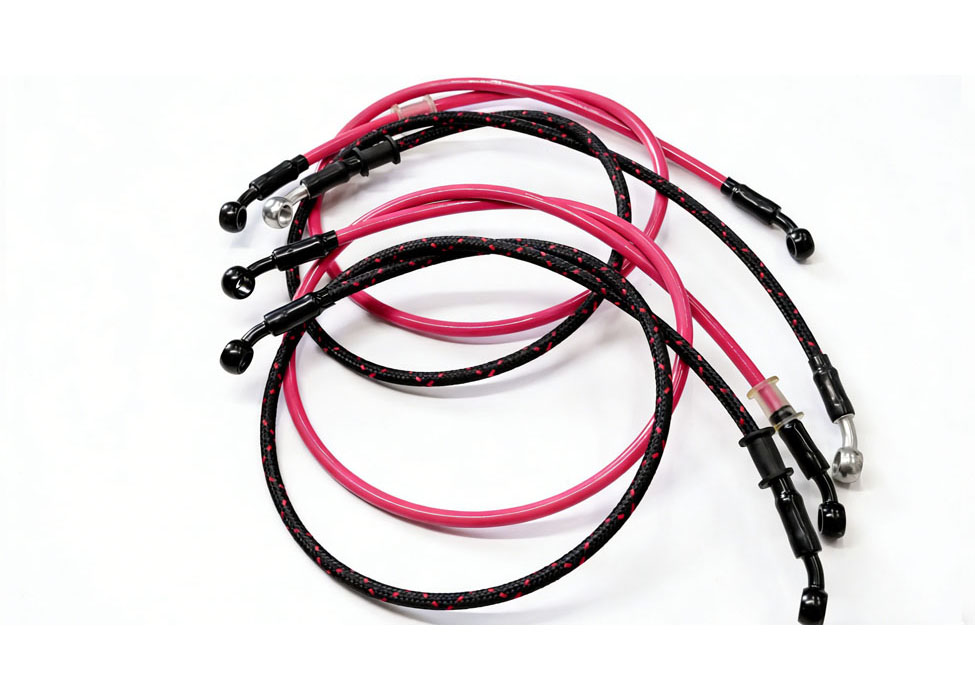 Nylon brake hose assembly